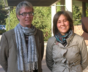 Mika Tuomola ja Johanna Lassy-M&auml;ntyvaara