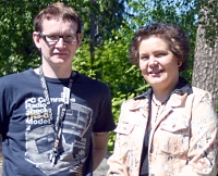 Toni Pippola ja Marja Kallioniemi